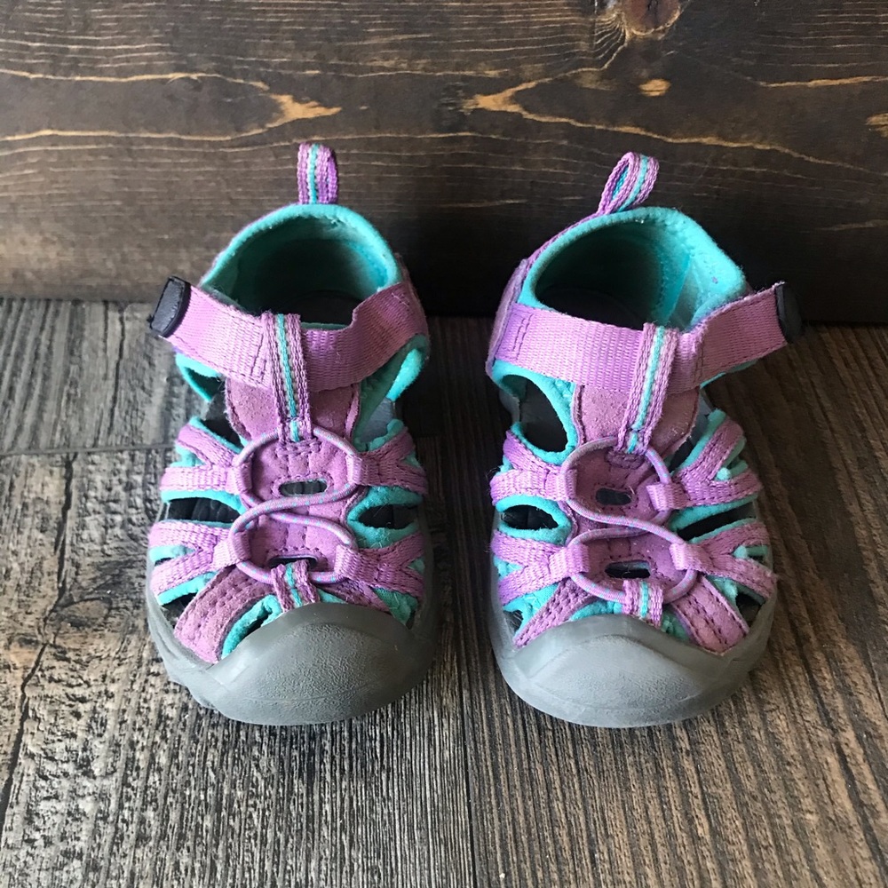 Purple Baby Girls Keens size 6